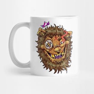 Crazy Lion Mug